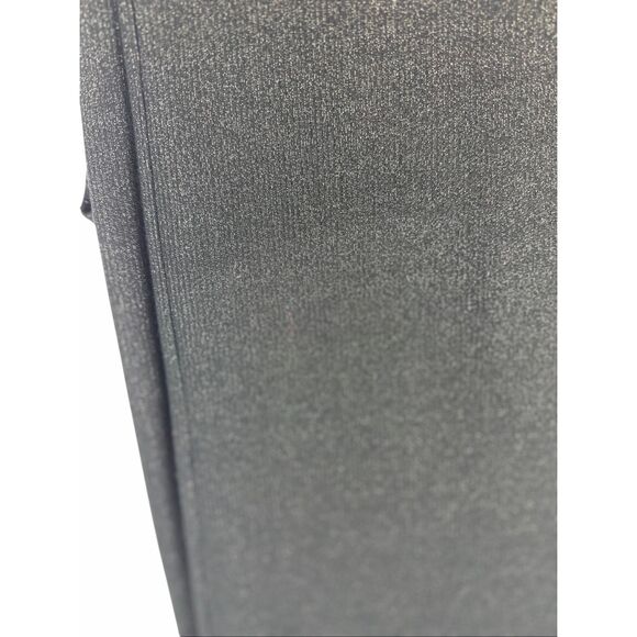 Spanx - Airessential Shimmer Wide Leg Pants- Very Black / Silver Shimmer Size M - Picture 7 of 11